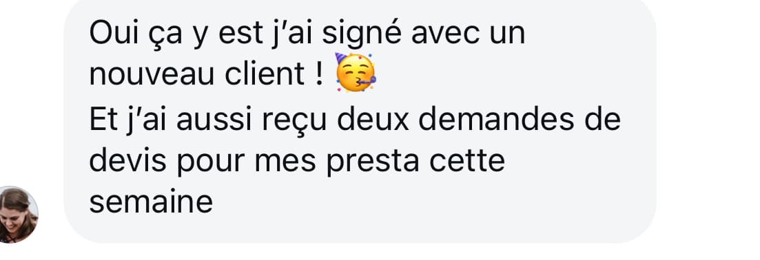 Témoignage client 3